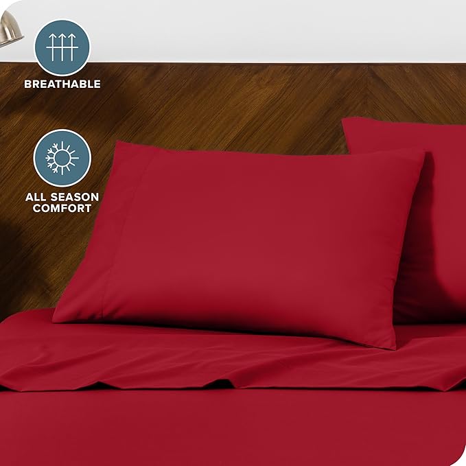 Microfiber Cooling Pillowcase Set - King - 2 Piece
