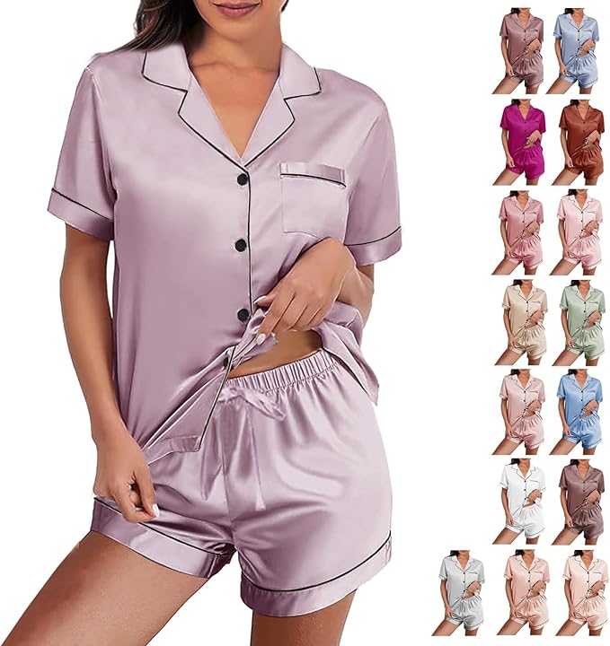 Satin Pajama Set