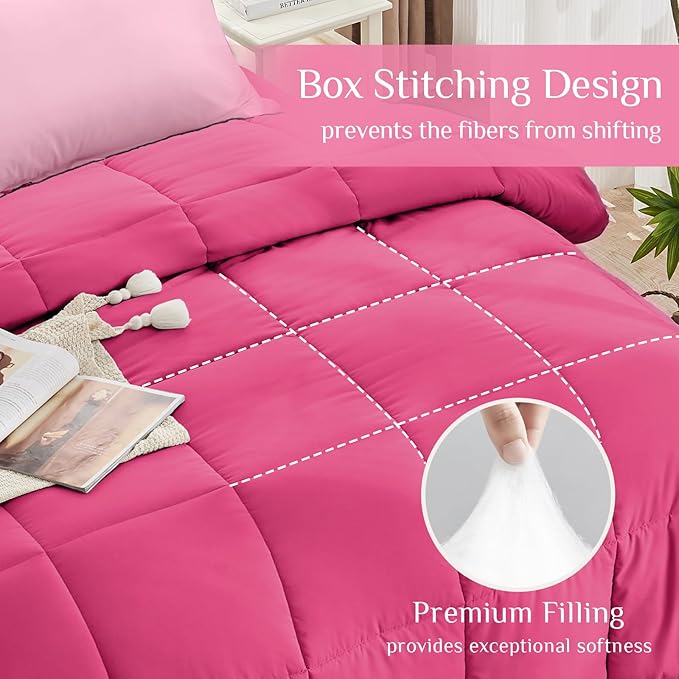 Down Alternative Comforter Set - California King - 7 Piece