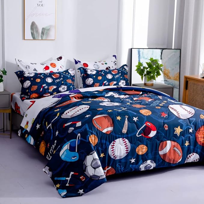 Comforter Set - Queen - 7 Piece