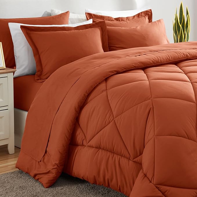 Down Alternative Comforter Set - King - 7 Piece