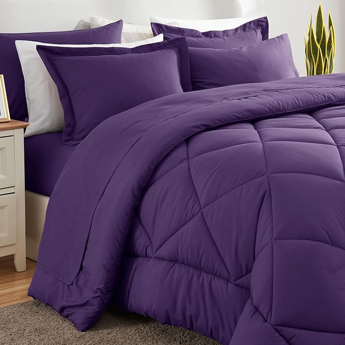 Down Alternative Comforter Set - Full - 7 Piece