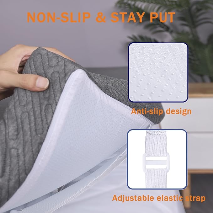 Bamboo Cooling Mattress Topper - California King