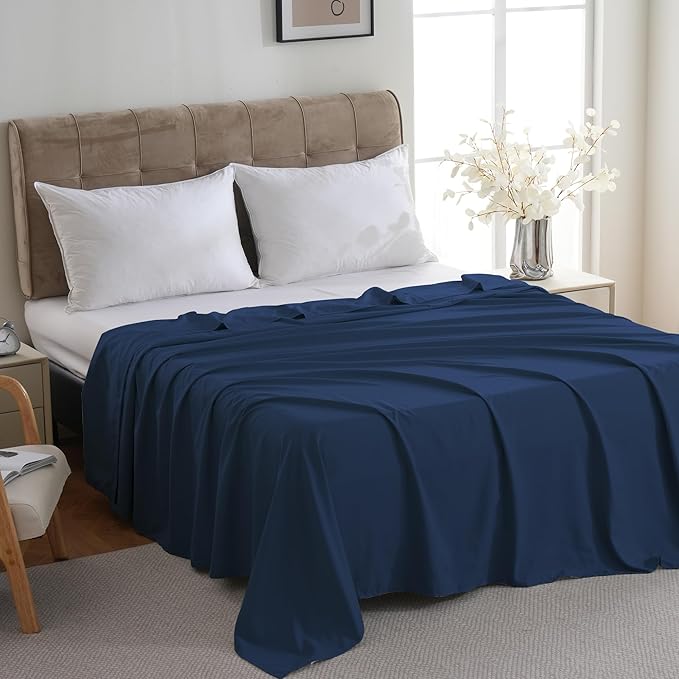 Microfiber Hypoallergenic Flat Sheet - Queen