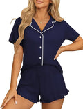 Shorts Pajama Set - Short Sleeve - 2 Piece