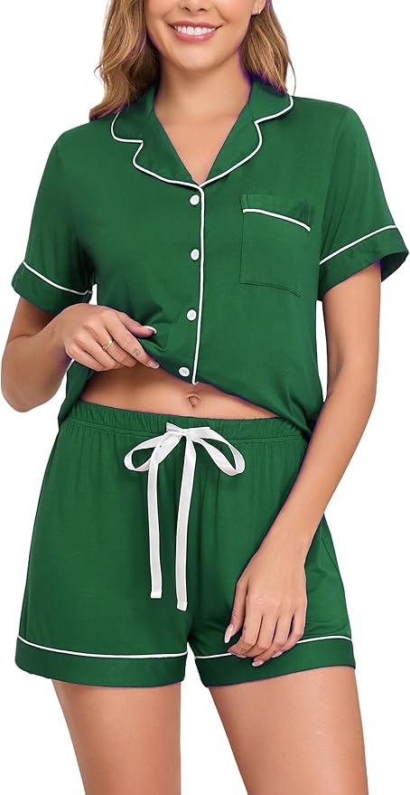 Pajama Set - Short Sleeve - 2 Piece