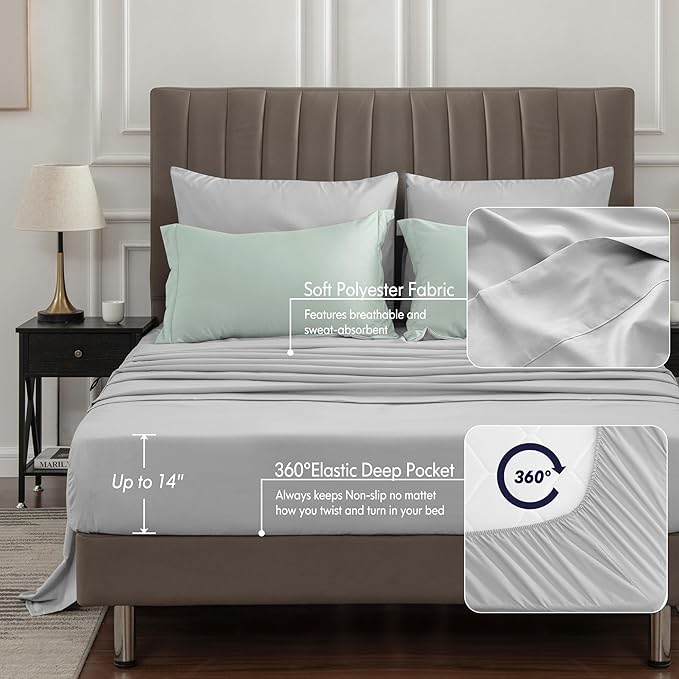 Microfiber Comforter Set - King - 7 Piece