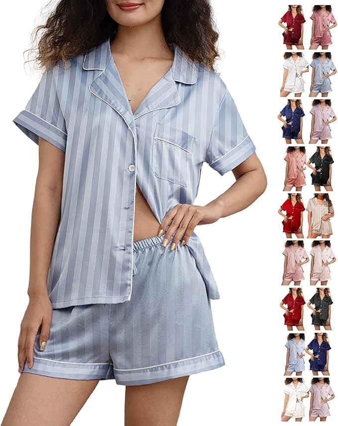 Satin Pajama Set