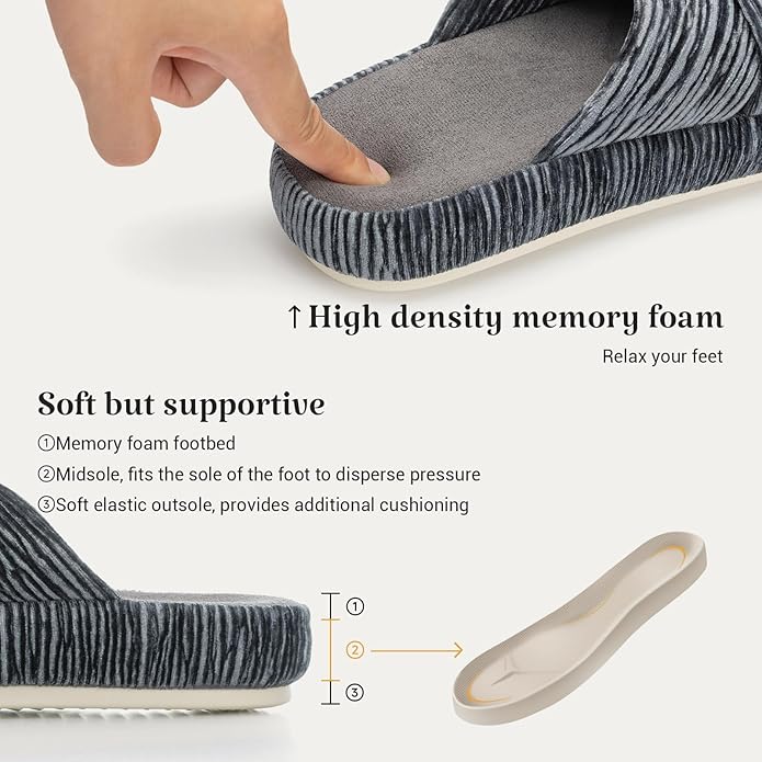 Women's Memory Foam Slippers