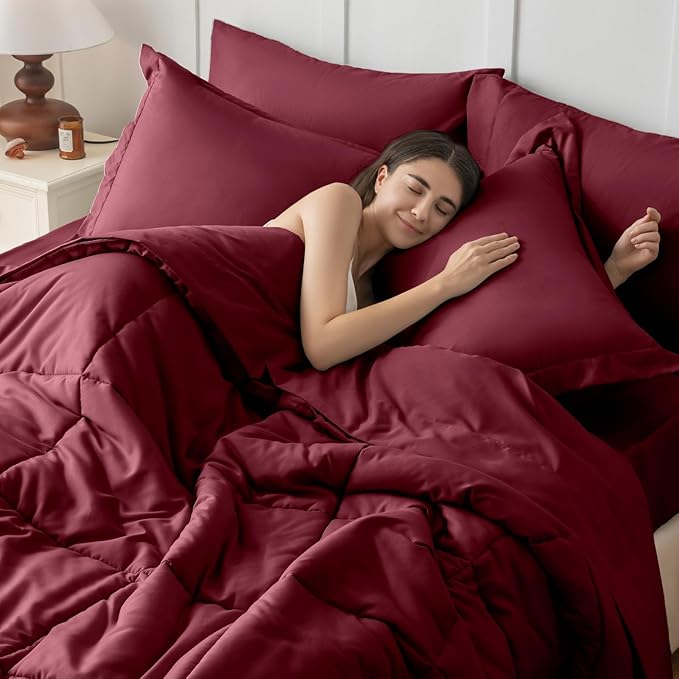 Down Alternative Comforter Set - King - 7 Piece