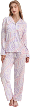 Women's 100% Cotton Pajama Set - Long Sleeve