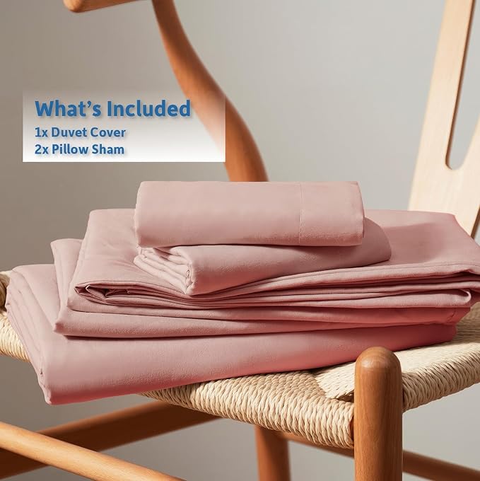 Duvet Cover Set - King - 104 x 90 in - 3 Piece
