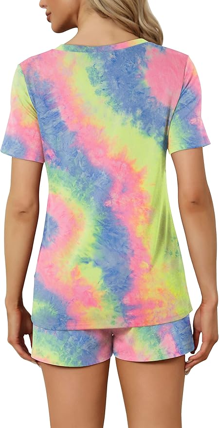 Women's Pajama Set - Short Sleeve - 2 Piece