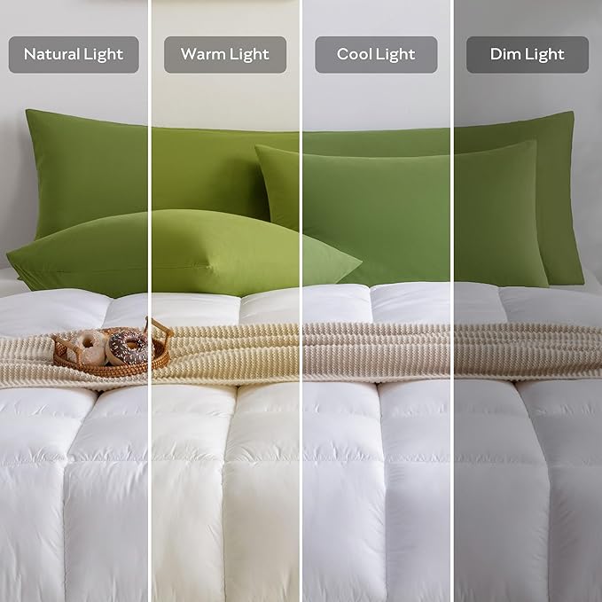 Pillowcase Set - King - 20 x 36 in - 2 Piece