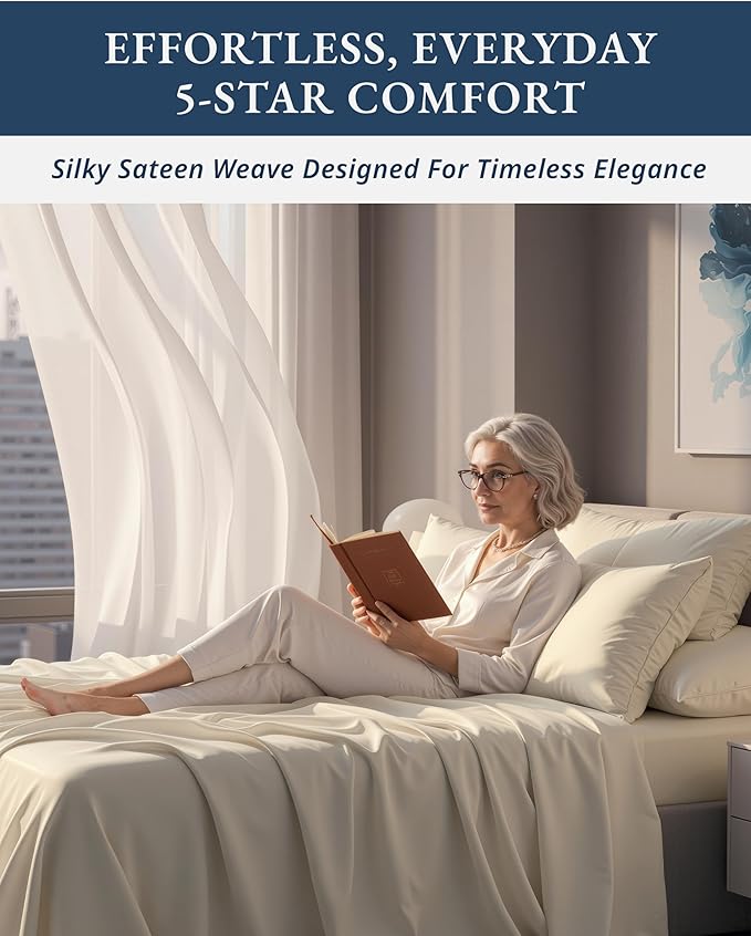 Linen Bed Sheet Set - Twin XL