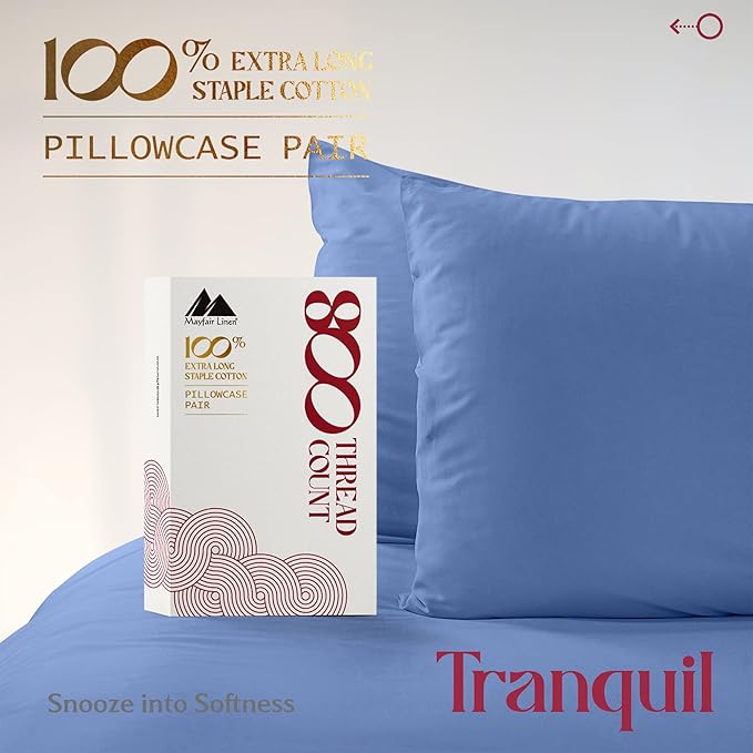 Linen Cooling Pillowcase Set - King - 2 Piece