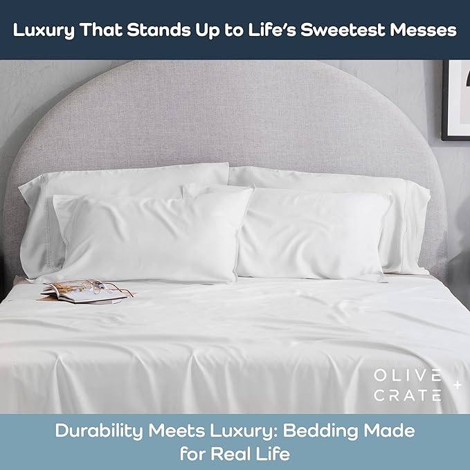 Linen Cooling Pillowcase - King