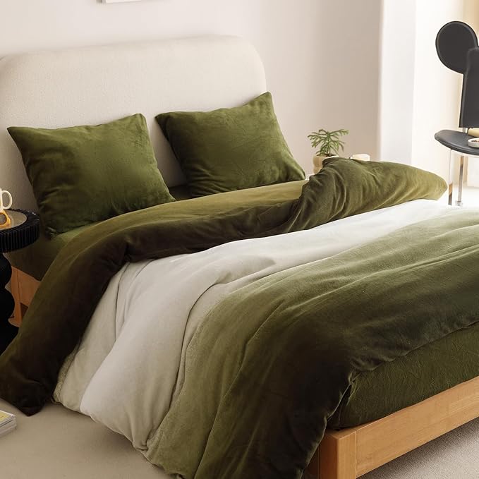 Velvet Comforter Set - Queen - 3 Piece