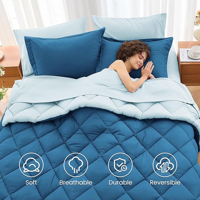 Comforter Set - California King - 7 Piece