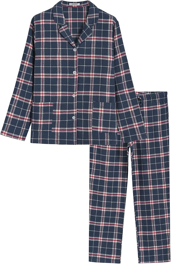 Women's Flannel Pajama Set - 2 Piece
