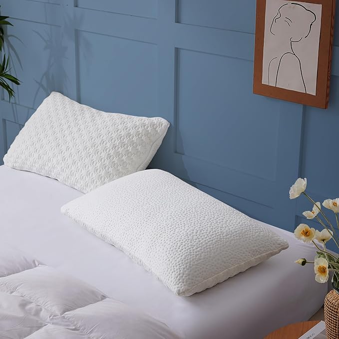 Memory Foam Cooling Bed Pillow - Queen