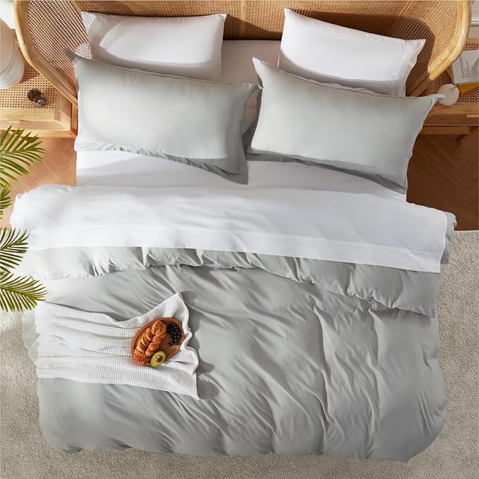 Down Alternative Duvet Cover Set - Full - 4 Piece