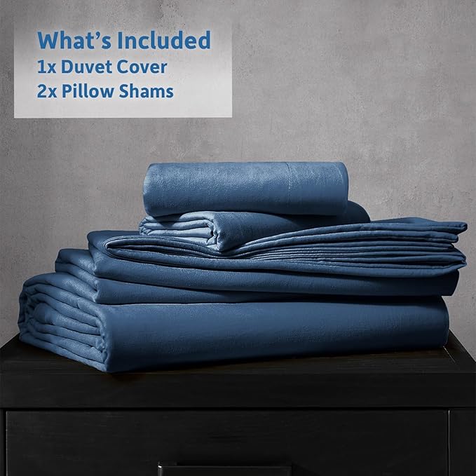 Duvet Cover Set - King - 104 x 90 in - 3 Piece