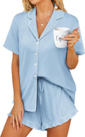 Shorts Pajama Set - Short Sleeve - 2 Piece