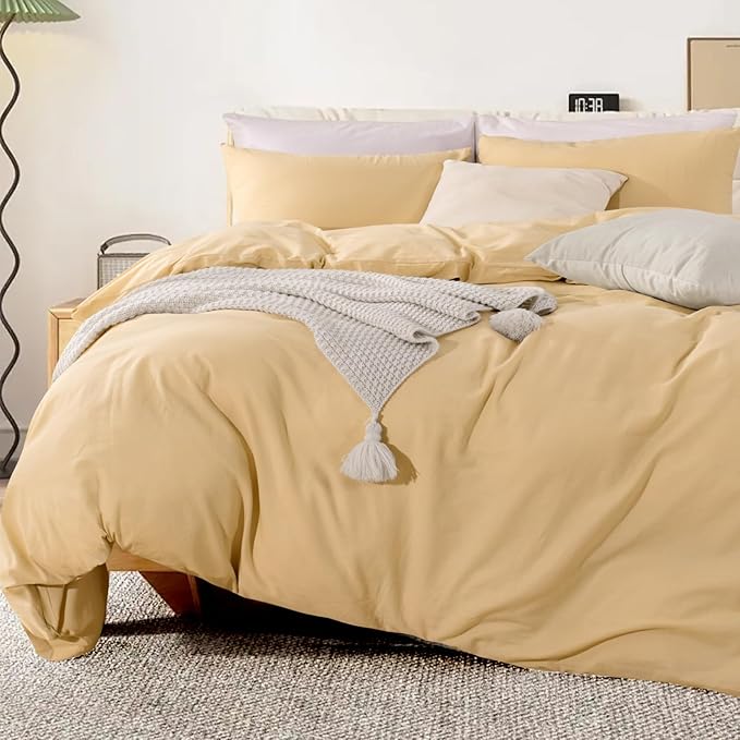 Linen Duvet Cover Set - 3 Piece