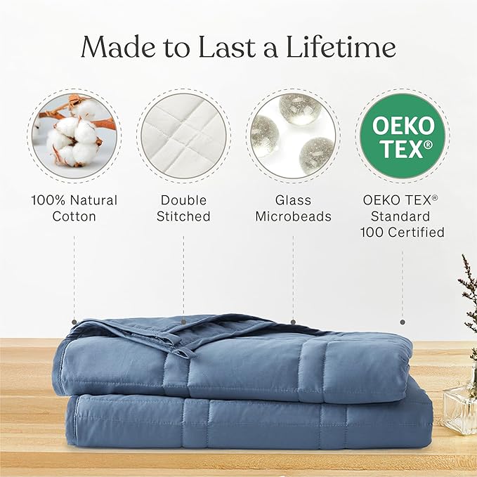 100% Cotton Weighted Blanket