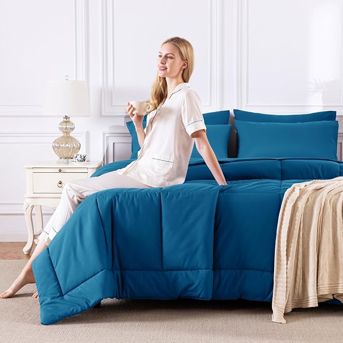 Comforter Set - Queen - 7 Piece