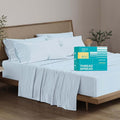 Cooling Bed Sheet Set - Queen - 16 in Deep Pocket - 6 Piece