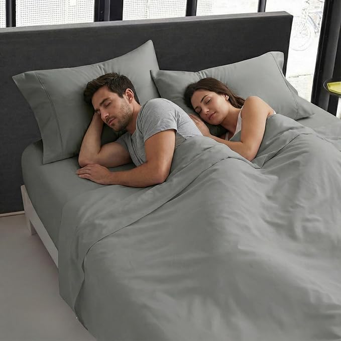 100% Cotton Pillowcase Set - King - 2 Piece