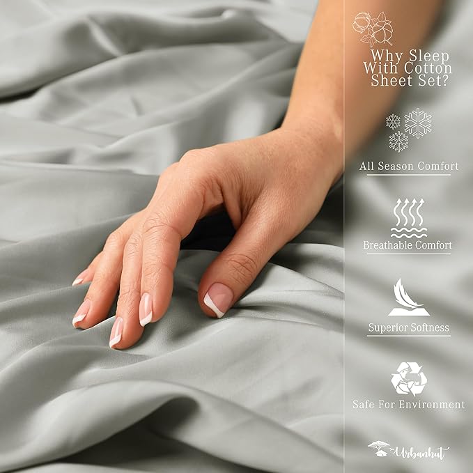 Bed Sheet Set - Queen - 4 Piece