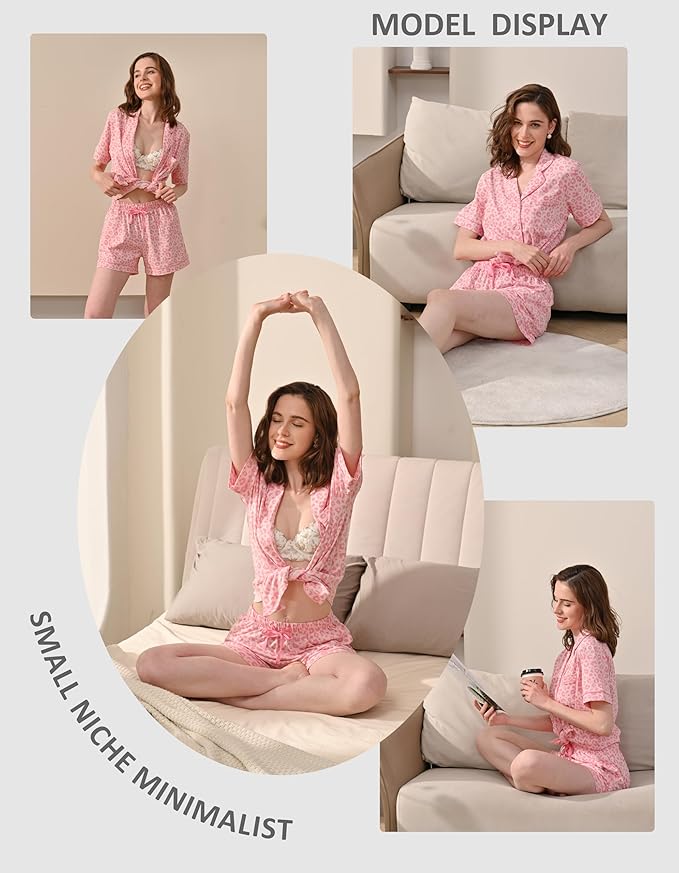 Women's 100% Cotton Pajama Set - 2 Piece