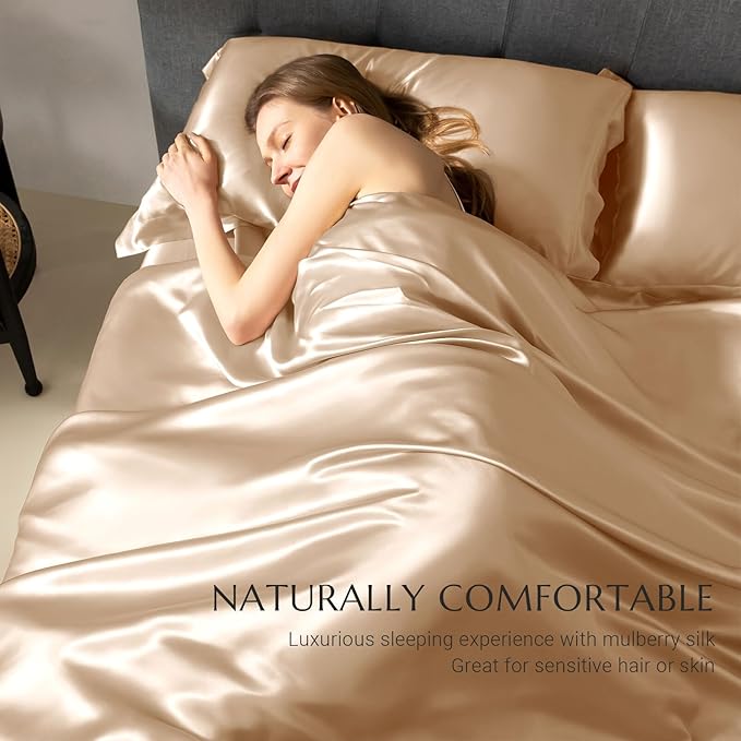 Mulberry Silk Duvet Cover - King