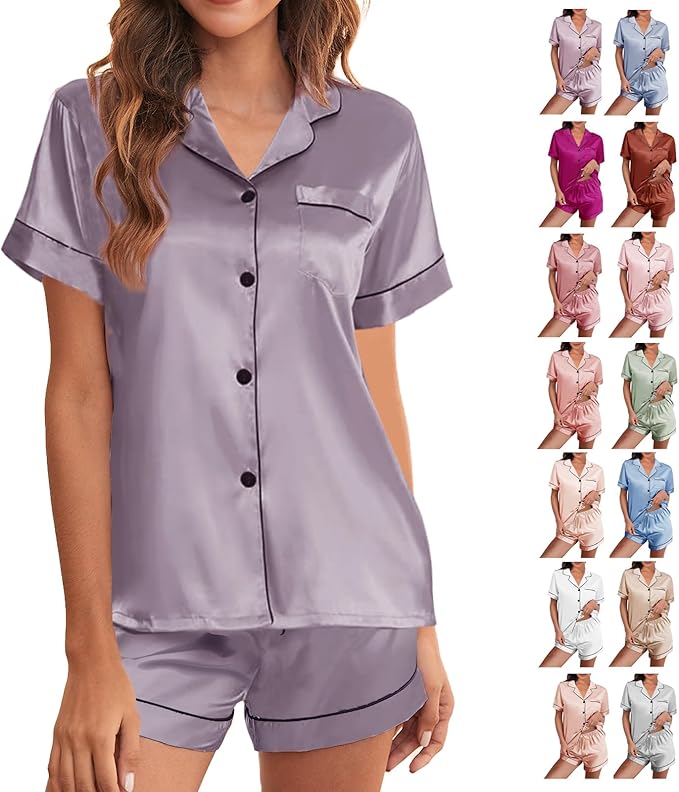 Satin Pajama Set