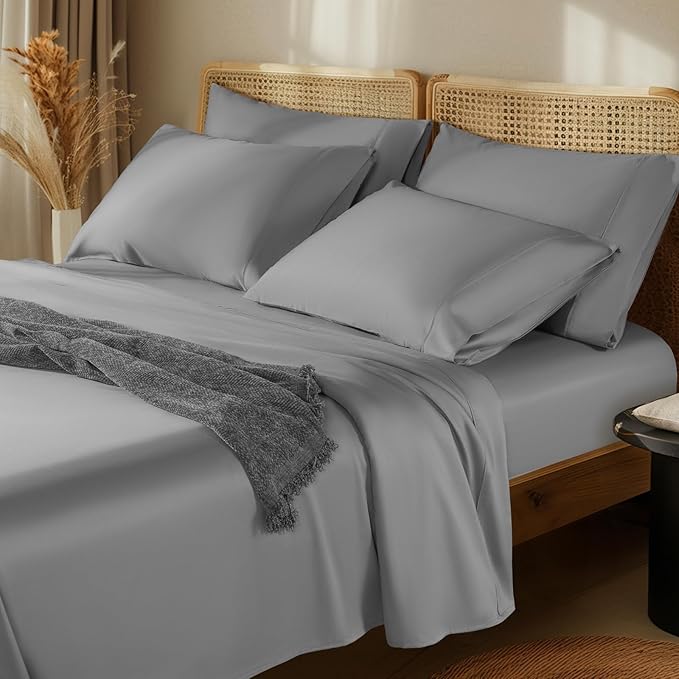Bed Sheet Set - Queen - 6 Piece