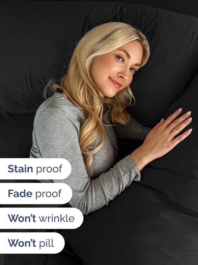 Cooling Bed Sheet Set - Queen - 6 Piece