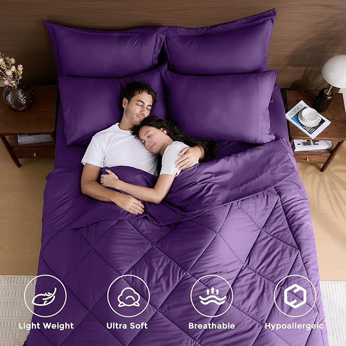Comforter Set - Queen - 7 Piece