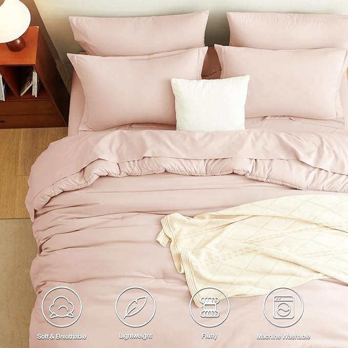 Down Alternative Comforter Set - King - 7 Piece