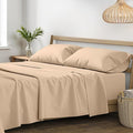Linen Cooling Bed Sheet Set - King - 4 Piece