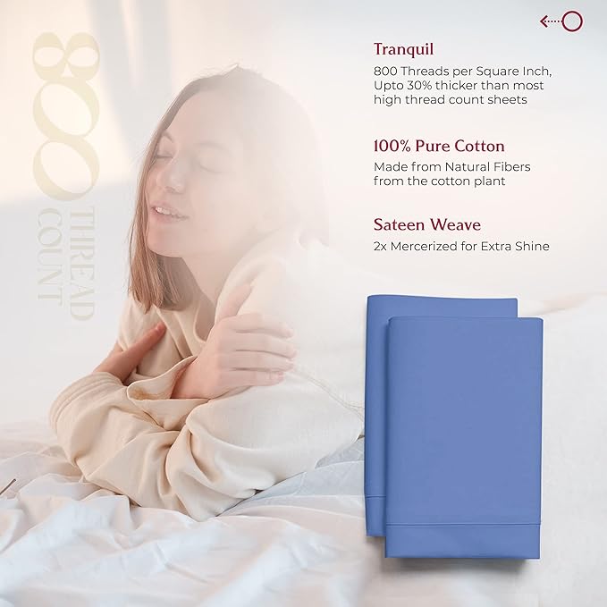Linen Cooling Pillowcase Set - King - 2 Piece