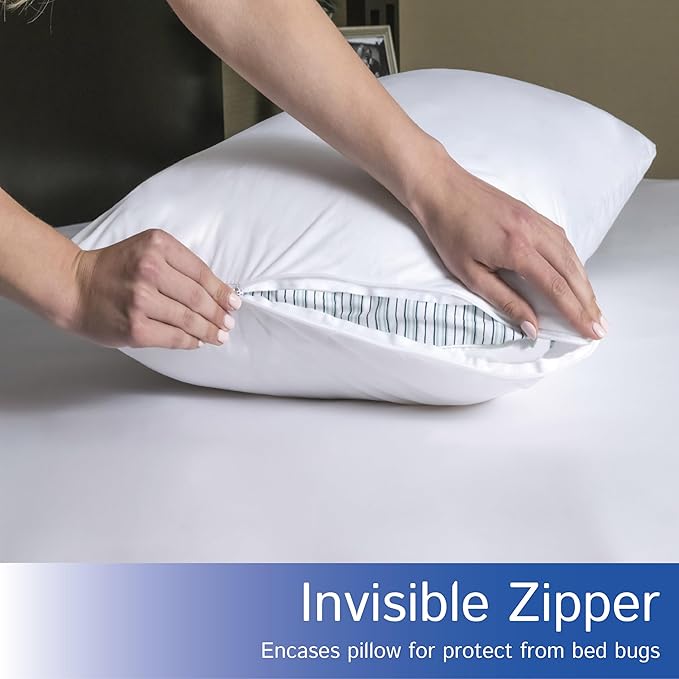 Waterproof Pillow Protector - Standard - 2 Piece