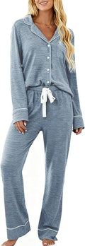 Women's Pants Pajama Set - Long Sleeve - 2 Piece