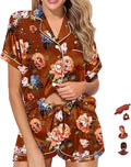 Satin Pajama Set - 2 Piece