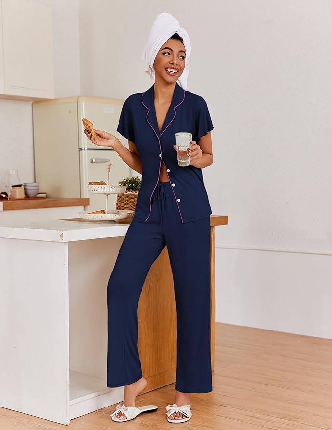 Women's Pants Pajama Set - 2 Piece