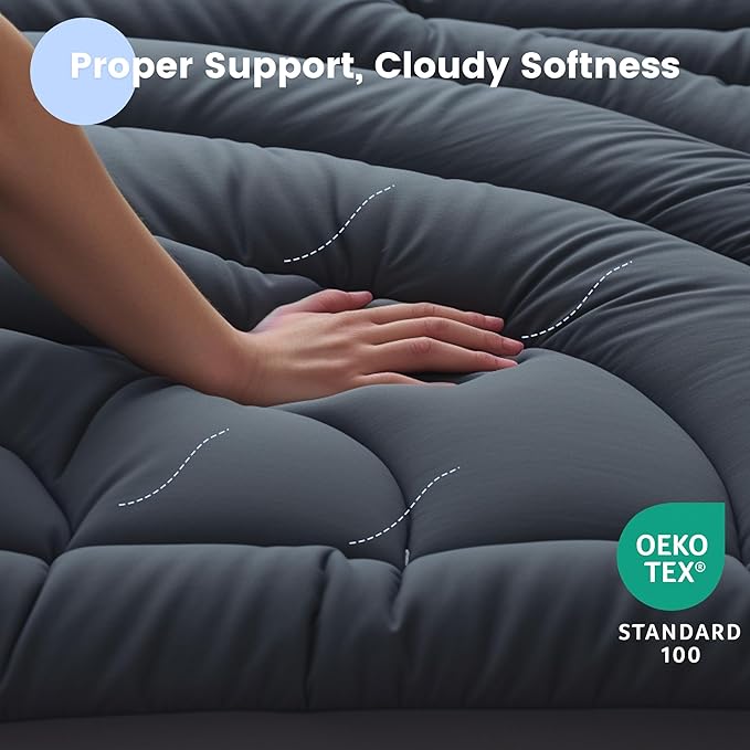Waterproof Mattress Pad - King - 21 in Deep Pocket