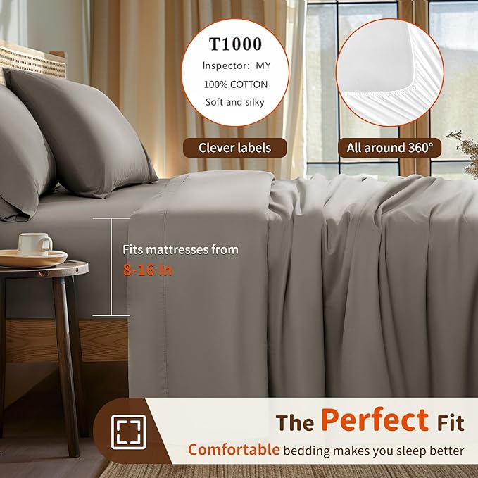 Bed Sheet Set - Twin XL - 3 Piece