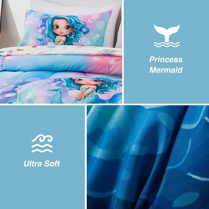Comforter Set - Twin - 6 Piece